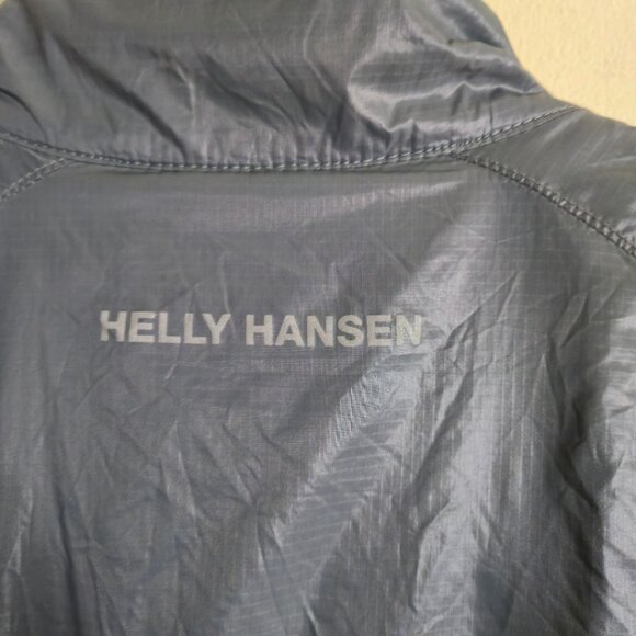 Helly Hanson Crew Jacket Dark Gray Full Zip Pockets Outdoor Size L - Picture 7 of 10